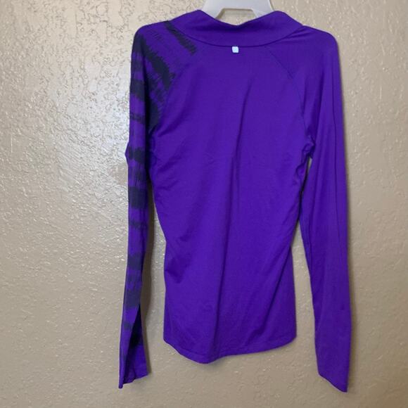 Nike Dri-Fit Quarter Zip Small Purple - Picture 3 of 8